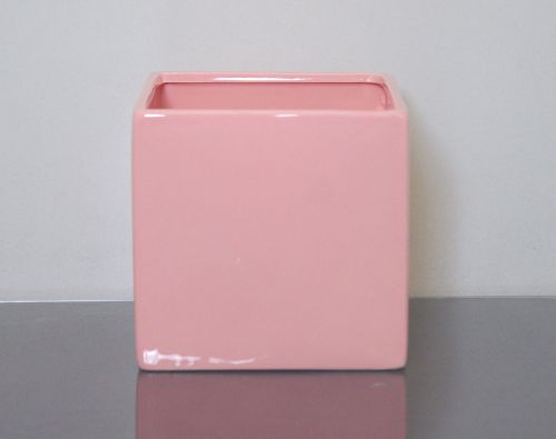 Ceramic Cube Vase 6